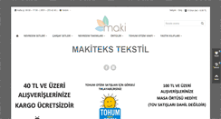Desktop Screenshot of makiteksonline.com