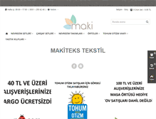 Tablet Screenshot of makiteksonline.com